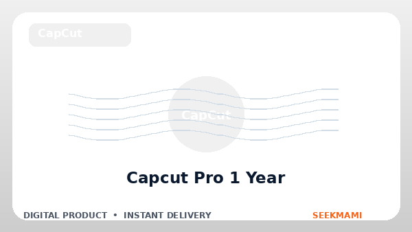 CapCut Pro 1 Year product image