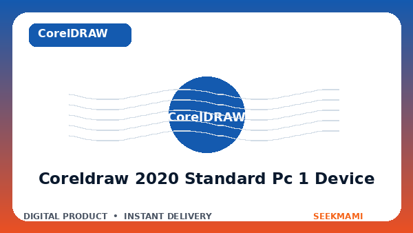 CorelDRAW 2020 Standard — PC 1 Device Lifetime — Key — GLOBAL product image