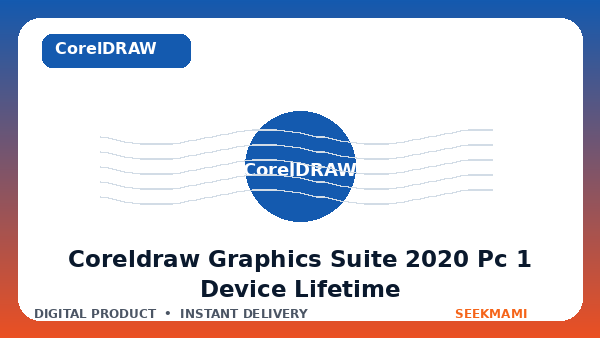 CorelDRAW Graphics Suite 2020 — PC 1 Device Lifetime — Key — GLOBAL product image
