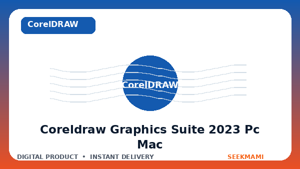 CorelDRAW Graphics Suite 2023 — PC, Mac Lifetime — Key — GLOBAL product image