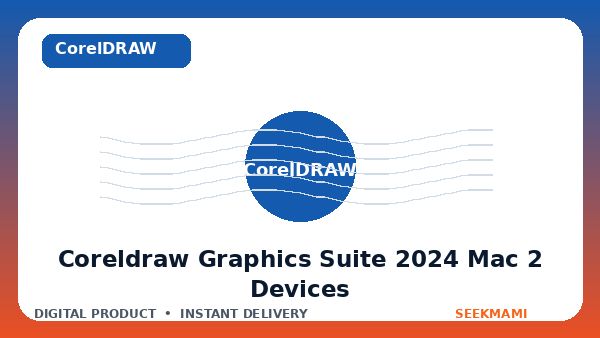 CorelDRAW Graphics Suite 2024 — MAC 2 Devices Lifetime — Key — GLOBAL product image