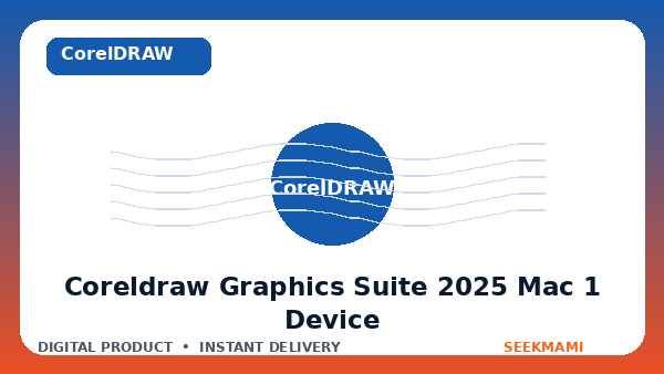 CorelDRAW Graphics Suite 2025 — MAC 1 Device Lifetime — Key — GLOBAL product image