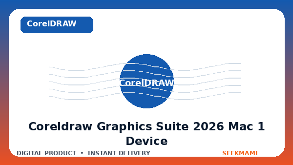 CorelDRAW Graphics Suite 2026 — MAC 1 Device Lifetime — Key — GLOBAL product image