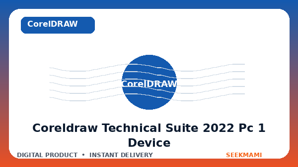 CorelDRAW Technical Suite 2022 — PC 1 Device Lifetime — Key — GLOBAL product image