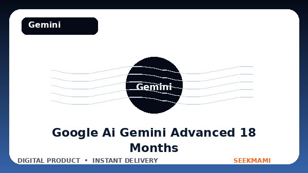 Google AI Gemini Advanced 18 Months product image