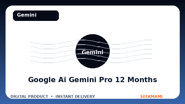 Google AI Gemini Pro 12 Months product image