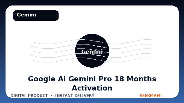 Google AI Gemini Pro 18 Months product image