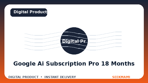 Google AI Subscription Pro 18 Months product image