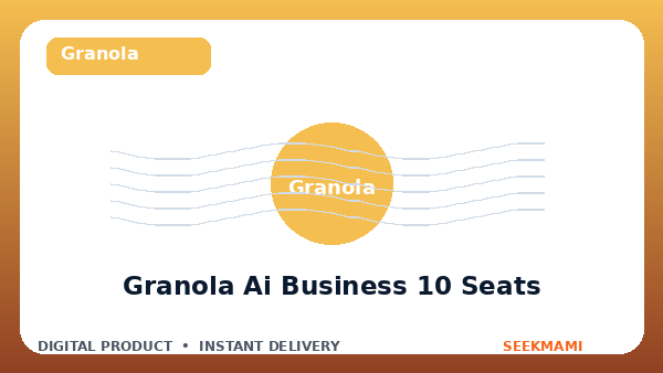 Granola AI Business 10 Seats 1 Year product image