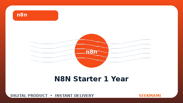 n8n Subscription Starter 1 Year product image