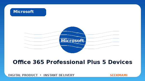 Office 365 Professional Plus License – 5 Devices product image