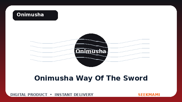 Onimusha: Way of the Sword