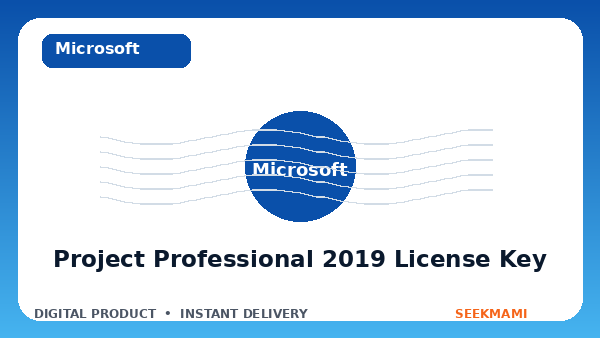 Project Professional 2019 License Key product image