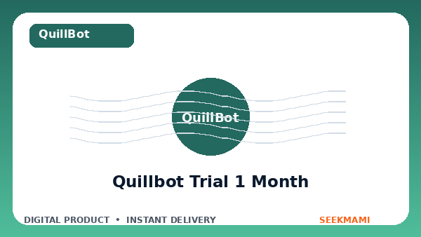 Quillbot Trial 1 Month product image