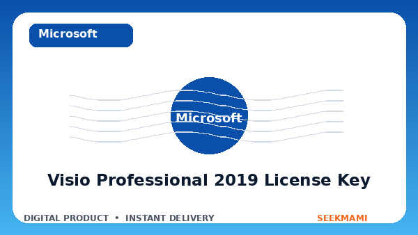 Visio Professional 2019 License Key